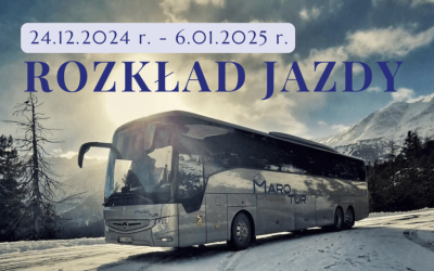 Rozkład jazdy świąteczny