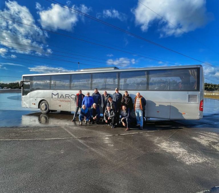 We are training to improve our driving techniques!