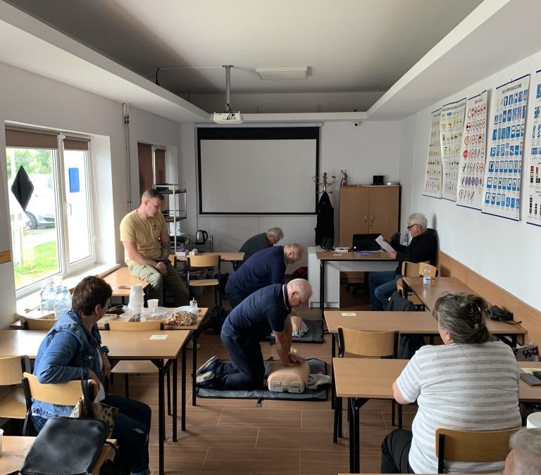 Szkolimy się z udzielania pierwszej pomocy!